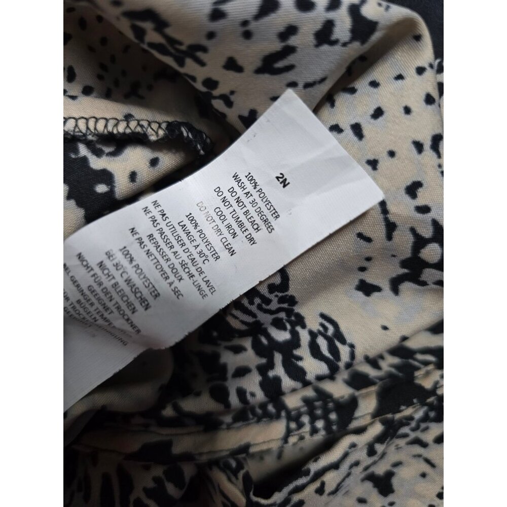 BooHoo Python Snakeskin Print Wideleg Jumpsuit si… - image 11